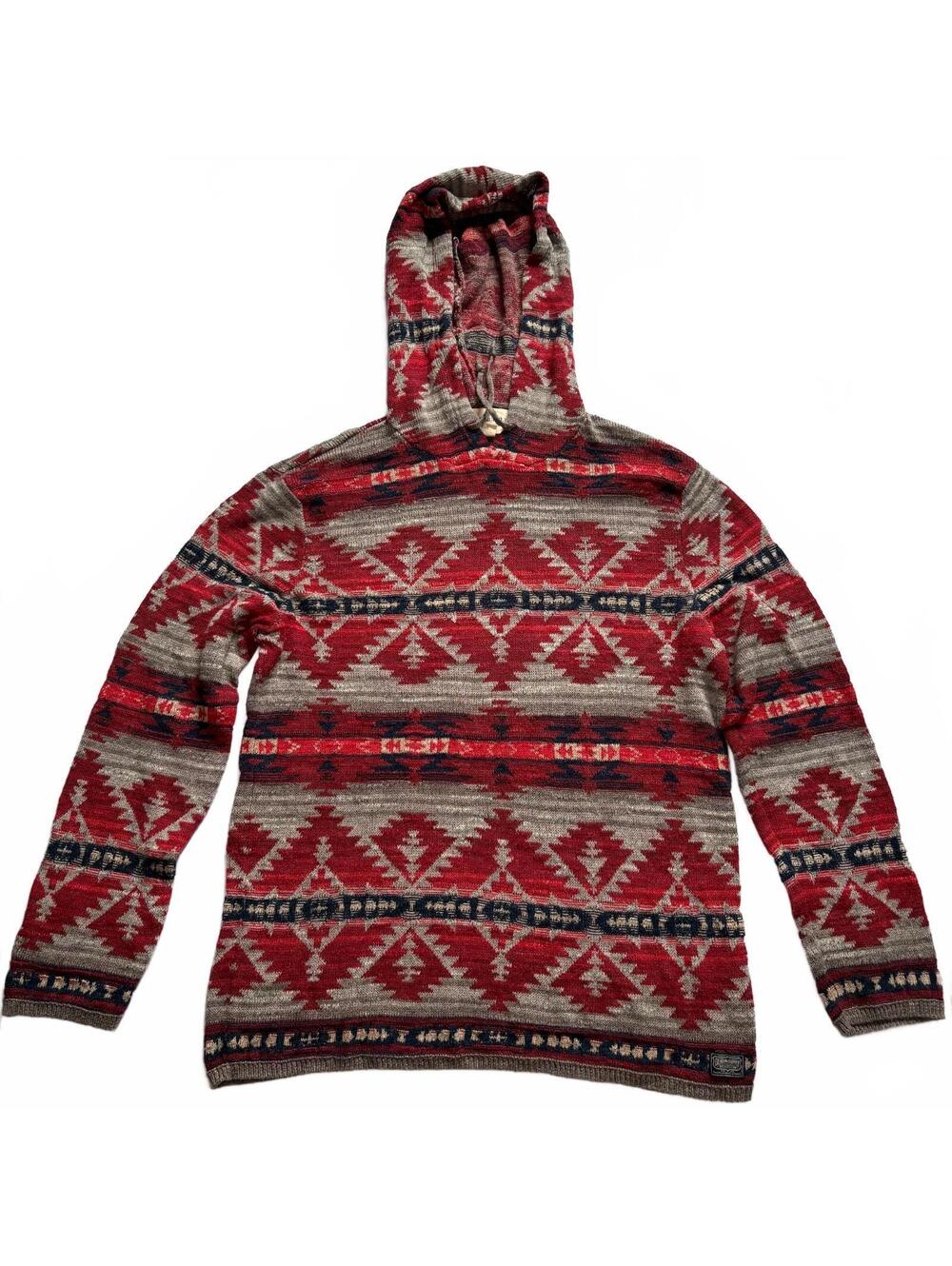 Denim & Supply Ralph Lauren Aztec Pattern Hoodie Sweater Southwestern